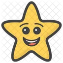 Emoji Estrella Emoticon Emocion Icono