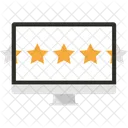 Estrellas Grafico Evaluacion Icon