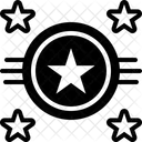 Estrellas Brillo Centelleo Icono