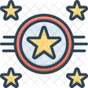 Estrellas Brillo Centelleo Icono