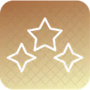 Estrellas Premiado Tres Icono