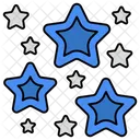 Estrellas brillantes  Icono