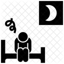 Estresse Insonia Preocupacao Ícone
