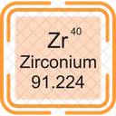 Estroncio Tabla Periodica Quimica Icono