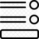 Estructura alámbrica  Icono