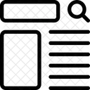 Estructura alámbrica  Icono