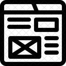 Estructura alámbrica  Icono