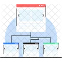 Estructura De Alambre Prototipo Desarrollo Icono