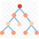 Estructura De Arbol Diagrama De Flujo Flujo De Datos Icono