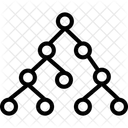 Estructura De Arbol Diagrama De Flujo Flujo De Datos Icono