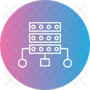 Estructura De Datos Icono