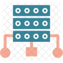 Estructura De Datos Conexion Datos Icono