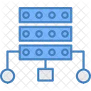 Estructura De Datos Conexion Datos Icono