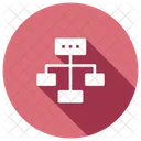 Estructura Conexion Red Icon