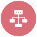 Estructura Conexion Red Icon