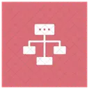 Estructura Conexion Red Icon