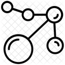 Estructura Molecular Atomo Molecula Icono