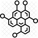 Estructura Molecular Molecula Quimica Icono