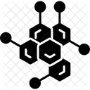 Estructura Molecular Molecula Quimica Icono