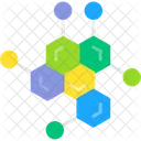 Estructura Molecular Molecula Quimica Icono