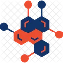 Estructura Molecular Molecula Quimica Icono