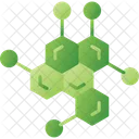 Estructura Molecular Molecula Quimica Icono