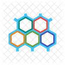 Estructura Molecular Molecula Atomos Icono