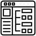 Estructura del sitio web  Icono