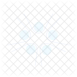 Estructura radial  Icono