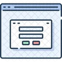 Wireframe De Site Wireframe De Pagina Da Web Estrutura Da Web Ícone