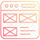 Estrutura de arame  Icon