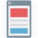 Wireframe Movel Design De Aplicativo Layout De Aplicativo Ícone