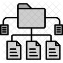 Estrutura De Dados Estrutura Dados Ícone