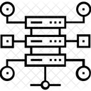 Dados Estrutura Fluxo De Trabalho Ícone