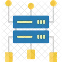 Estrutura De Dados Dados Rede Ícone