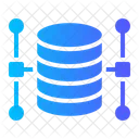 Estrutura De Dados Rede De Dados Hospedagem Ícone