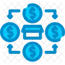 Estrutura de financiamento coletivo  Ícone