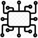 Rede Estrutura Diagrama Ícone