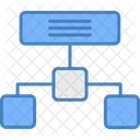 Hierarquia Organizacao Diagrama Ícone