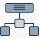 Hierarquia Organizacao Diagrama Ícone