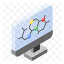 Molecular Estrutura Quimica Ícone