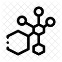 Estrutura Molecular Quimica Atomos Ícone