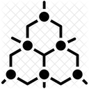 Estrutura Molecular Atomos Estrutura Atomica Ícone