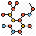 Estrutura Molecular Estrutura Estrutura Celular Ícone