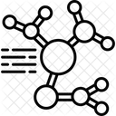 Estrutura Molecular Geometria Molecular Ícone