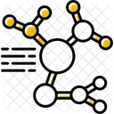 Estrutura Molecular Geometria Molecular Ícone