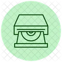 Caja de DVD  Icono