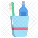 Estuche para cepillo de dientes  Icono