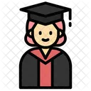 Graduacao Diploma Educacao Icon