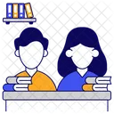 Estudantes Alunos Aprendizes Ícone
